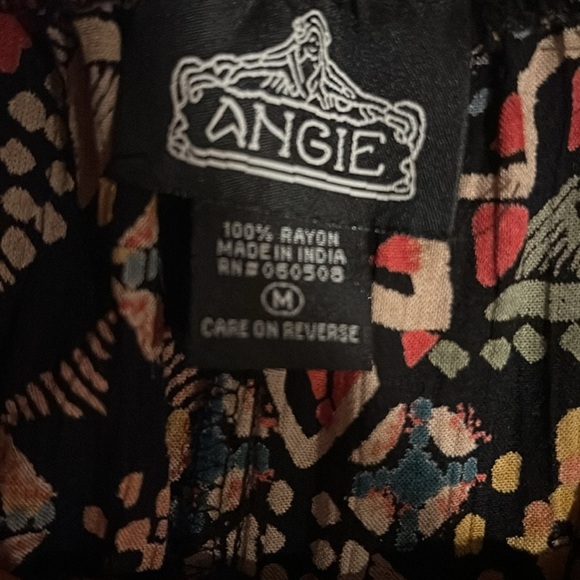 Wide leg flowy pant, elastic waist, size medium - Picture 4 of 4